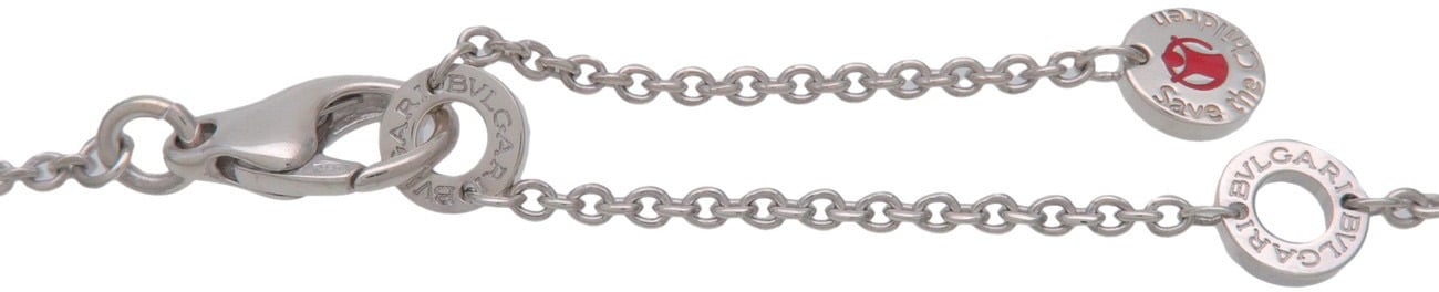 Bvlgari B.Zero1 Save the Children Pendant Sterling Silver with Ceramic