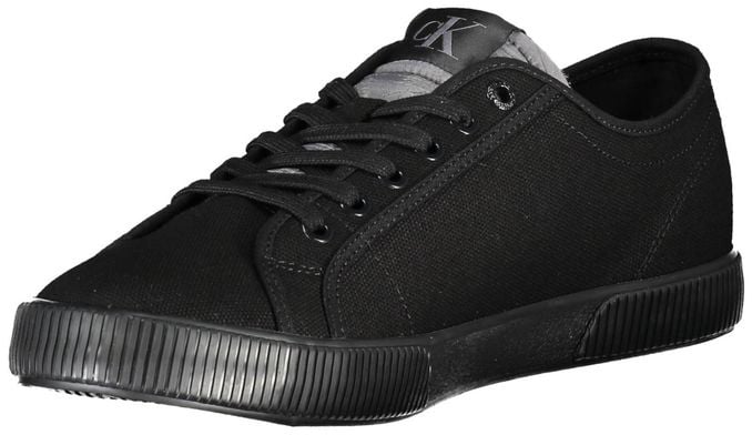 Calvin Klein Black Cotton Men Sneaker