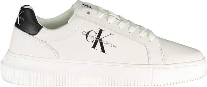 Calvin Klein Sophisticated White Lace-Up Sneakers