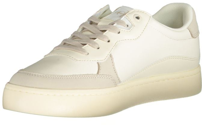Calvin Klein Bianco Polyurethane Men Sneaker