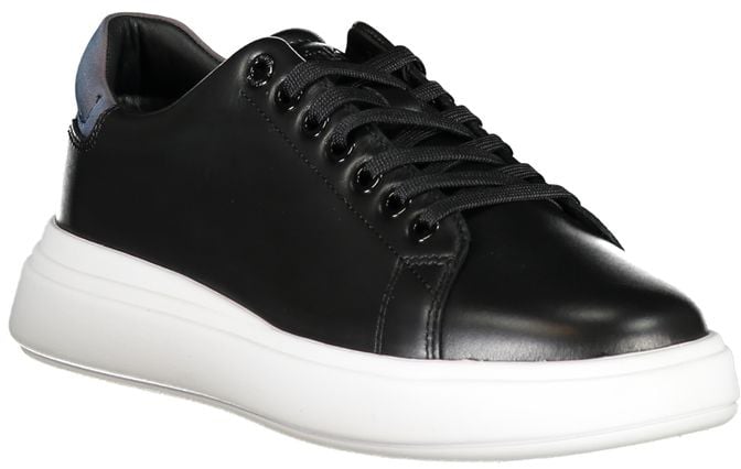 Calvin Klein Black Leather Women Sneaker