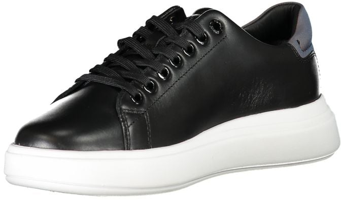 Calvin Klein Black Leather Women Sneaker
