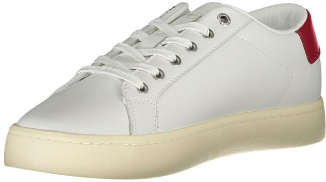 Calvin Klein White Polyester Men Sneaker