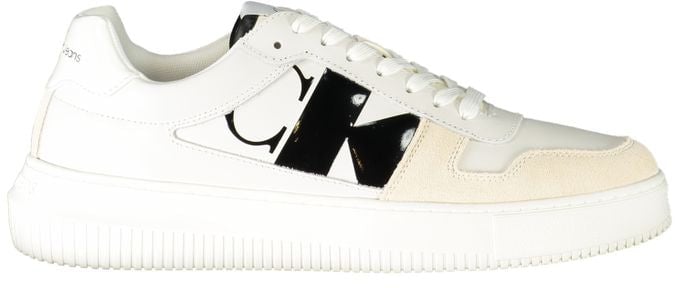 Calvin Klein Bianco Leather Men Sneaker