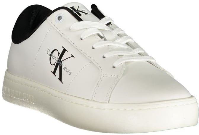 Calvin Klein Bianco Polyurethane Men Sneaker