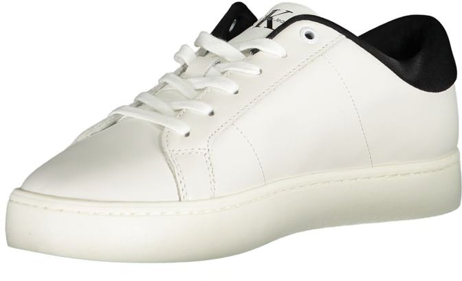 Calvin Klein Bianco Polyurethane Men Sneaker