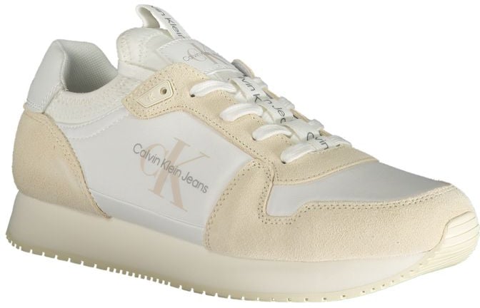 Calvin Klein White Polyester Men Sneaker