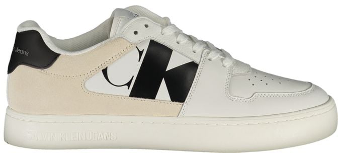 Calvin Klein Bianco Polyurethane Men Sneaker