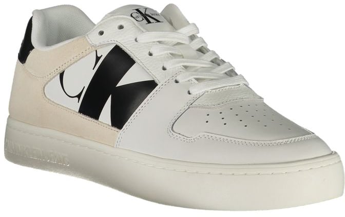 Calvin Klein Bianco Polyurethane Men Sneaker