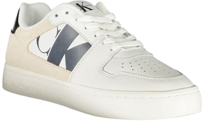 Calvin Klein White Polyurethane Women Sneaker