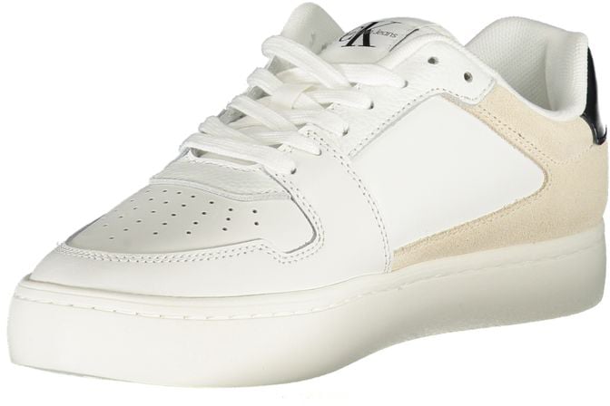 Calvin Klein White Polyurethane Women Sneaker