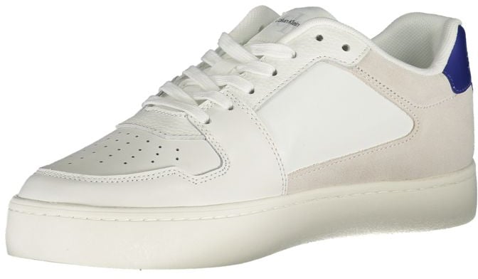 Calvin Klein White Polyurethane Men's Sneaker