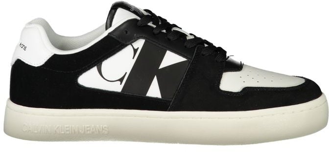 Calvin Klein White Polyester Men's Sneaker