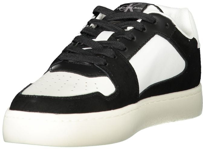 Calvin Klein White Polyester Men's Sneaker