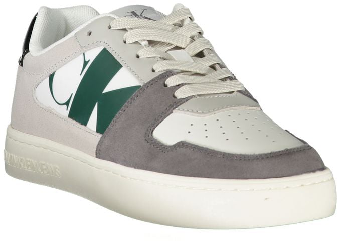Calvin Klein White Polyester Men Sneaker