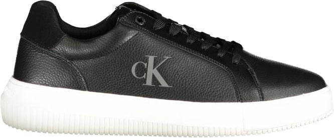 Calvin Klein Black Polyurethane Men Sneaker