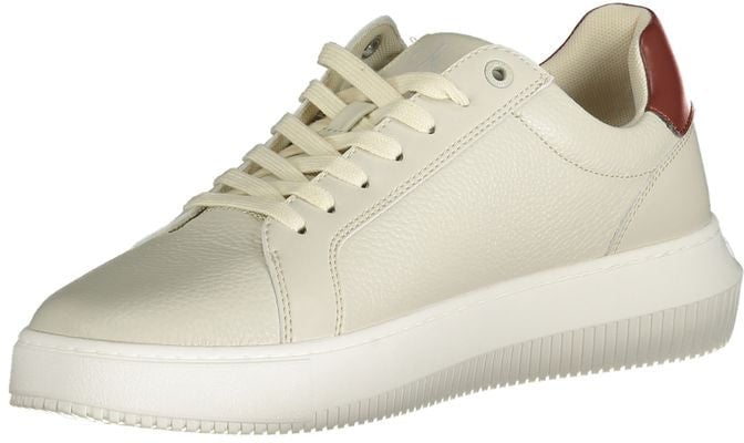 Calvin Klein Grigio Polyurethane Men Sneaker