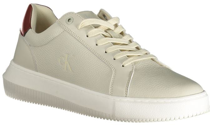 Calvin Klein Grigio Polyurethane Men Sneaker