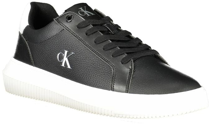 Calvin Klein Black Leather Men Sneaker