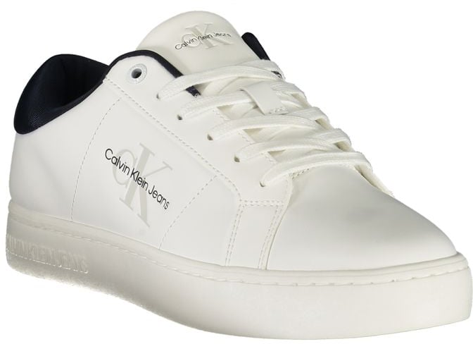 Calvin Klein Bianco Polyurethane Men Sneaker