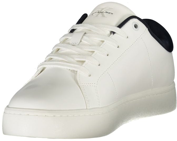 Calvin Klein Bianco Polyurethane Men Sneaker
