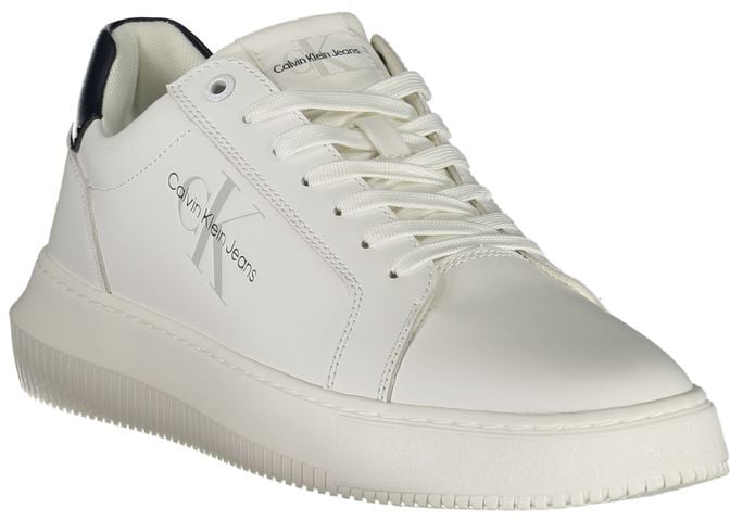 Calvin Klein Bianco Leather Men Sneaker
