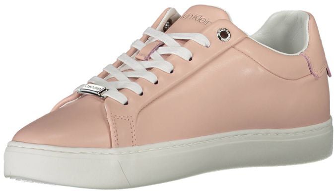Calvin Klein Rosa Leather Women Sneaker
