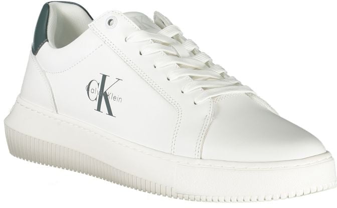 Calvin Klein Bianco Polyurethane Men Sneaker