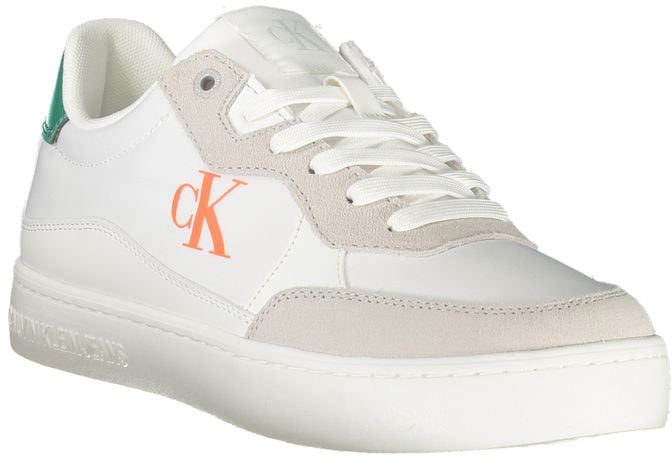 Calvin Klein Bianco Polyurethane Men Sneaker