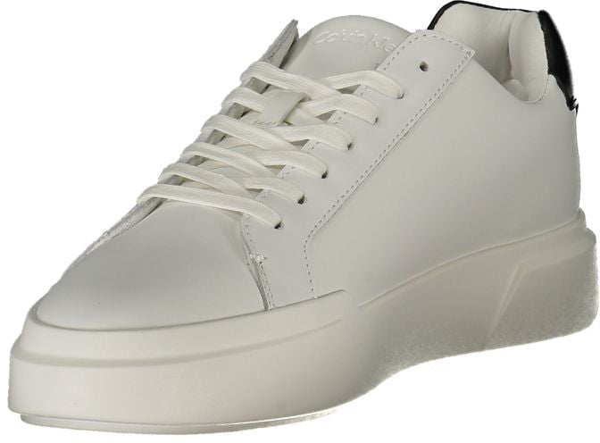 Calvin Klein Bianco Leather Men Sneaker