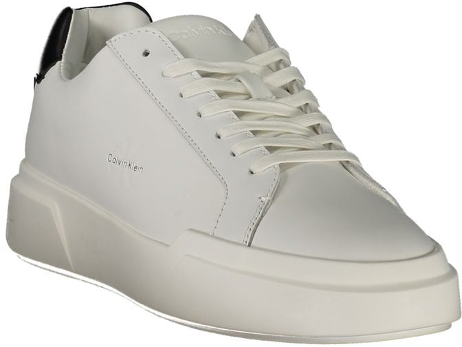 Calvin Klein Bianco Leather Men Sneaker