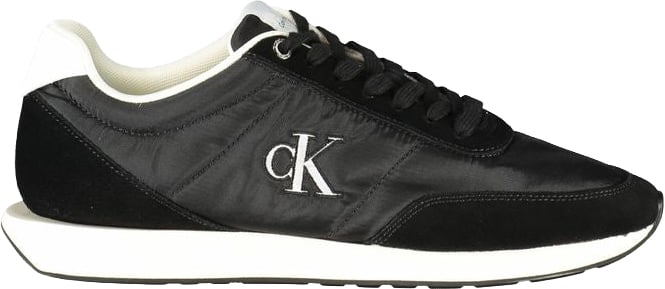 Calvin Klein Black Polyester Men Sneaker