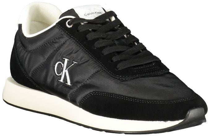Calvin Klein Black Polyester Men Sneaker