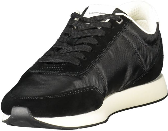 Calvin Klein Black Polyester Men Sneaker