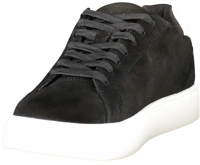 Calvin Klein Black Leather Men's Sneaker