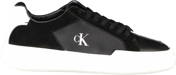 Calvin Klein Nero Leather Men Sneaker