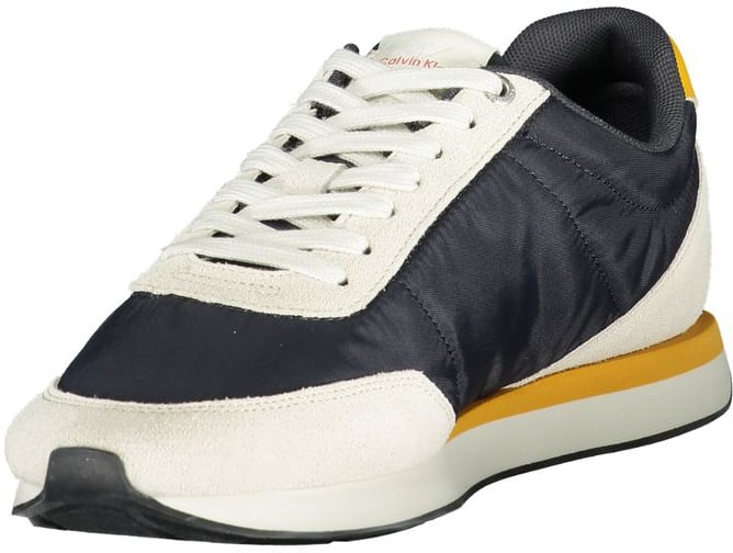Calvin Klein Blue Recycled Polyester Men Sneaker