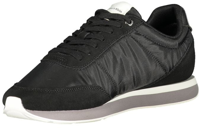 Calvin Klein Black Polyester Men Sneaker