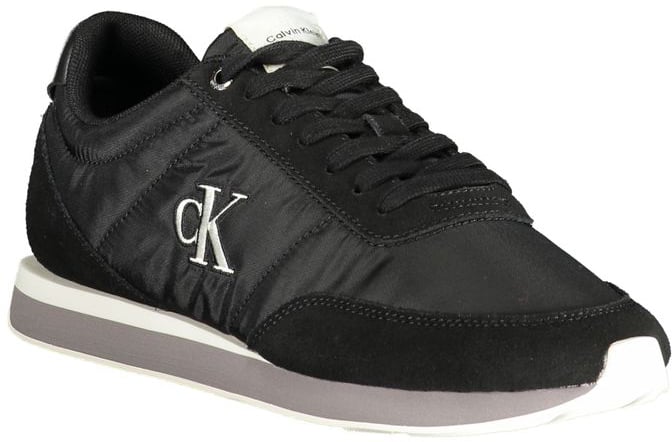Calvin Klein Black Polyester Men Sneaker