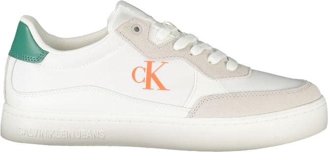 Calvin Klein Bianco Polyurethane Men Sneaker