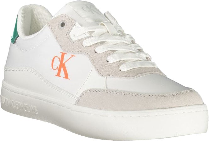 Calvin Klein Bianco Polyurethane Men Sneaker