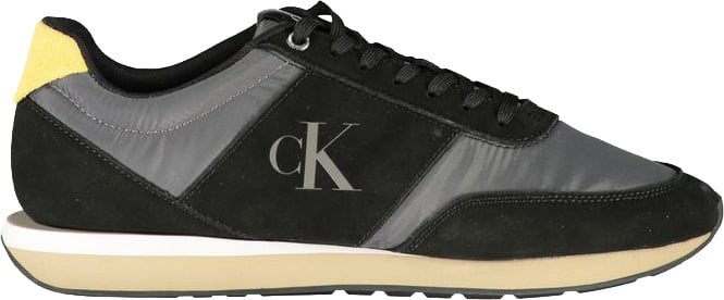 Calvin Klein Black Polyester Men's Sneaker