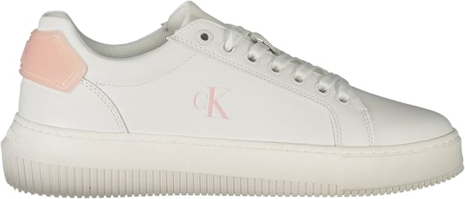 Calvin Klein White Polyurethane Women Sneaker