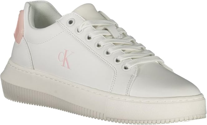 Calvin Klein White Polyurethane Women Sneaker
