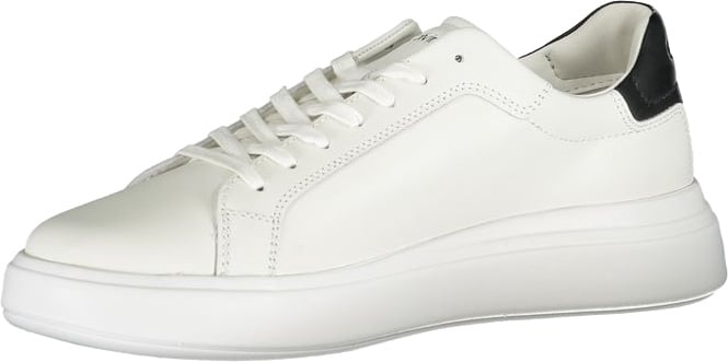 Calvin Klein Sleek White Sneakers with Contrast Accents