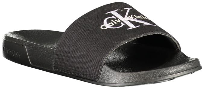 Calvin Klein Nero Polyurethane Women Ciabatta