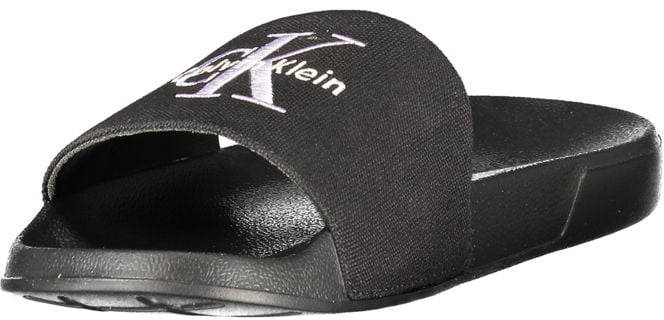 Calvin Klein Nero Polyurethane Women Ciabatta