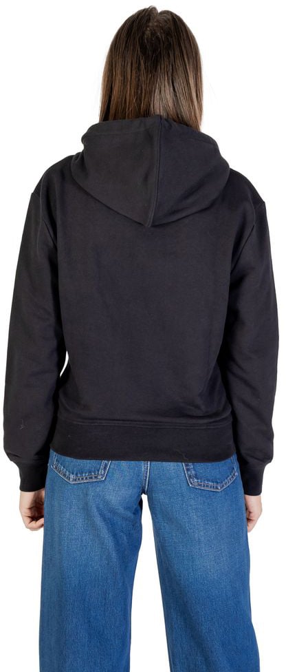 Calvin Klein Jeans Black Cotton Hoodie