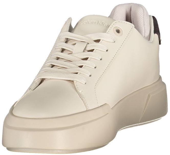 Calvin Klein White Polyurethane Women's Sneaker