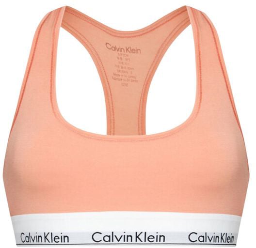 Calvin Klein Underwear Orange Cotton Bra